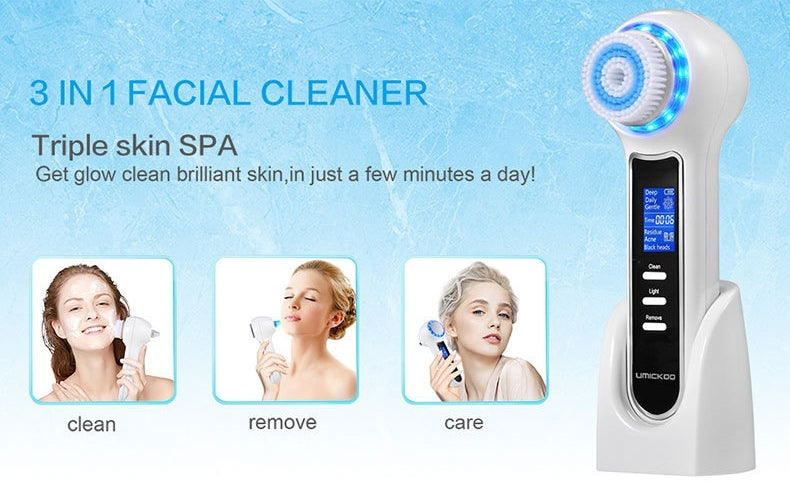 Multifunctional Face Cleaning Brush Blackhead Remover Electric Machine
