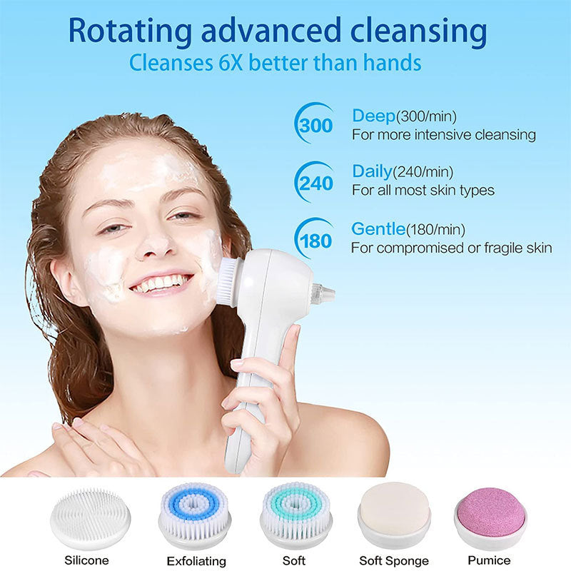 Multifunctional Face Cleaning Brush Blackhead Remover Electric Machine