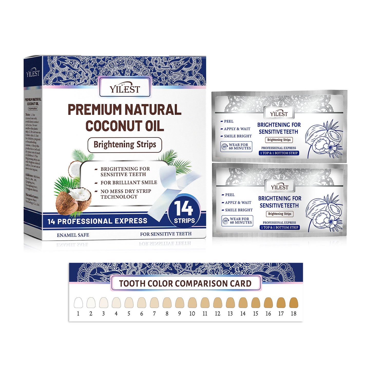 Whitening Tooth Patch Coconut Mint