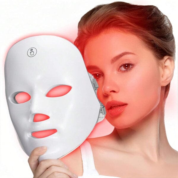 LED Face Mask 7 Color Light Therapy for Radiant Skin